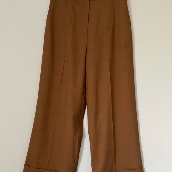 NWT Sandro Paris Woven Wide Leg Pants - Picture 6 of 8
